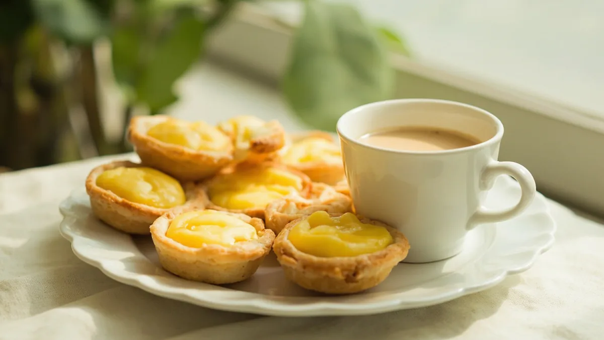 Egg tart: 蛋挞