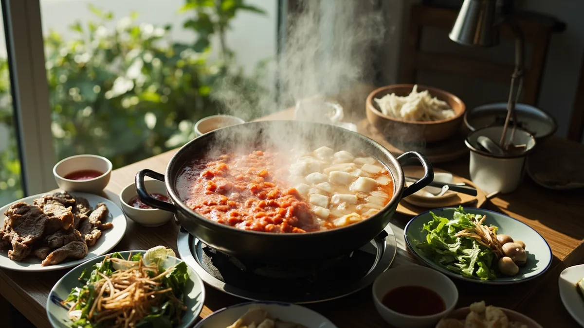 Hot pot: 火锅