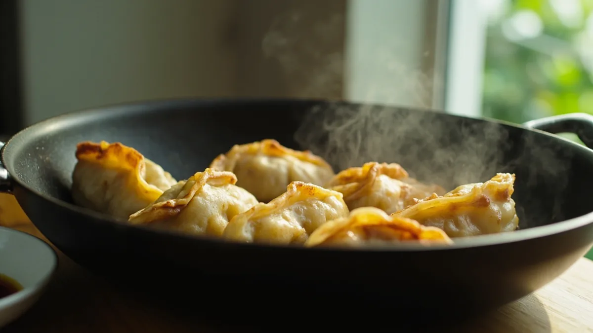 Potstickers: 锅贴