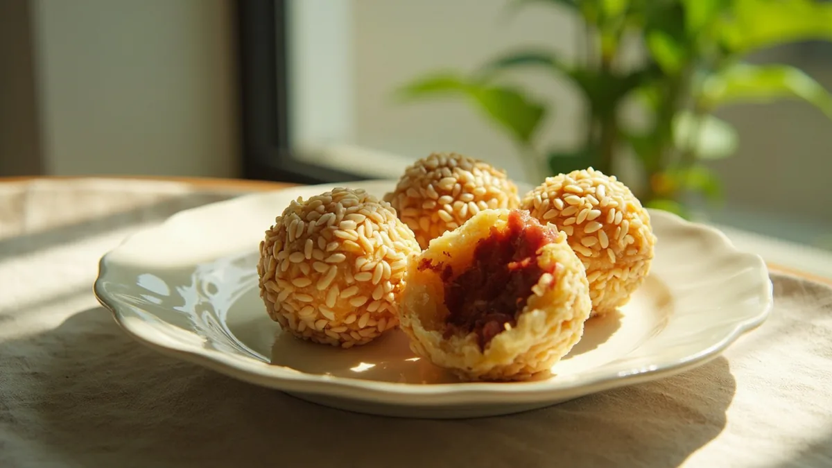 Sesame balls: 麻团