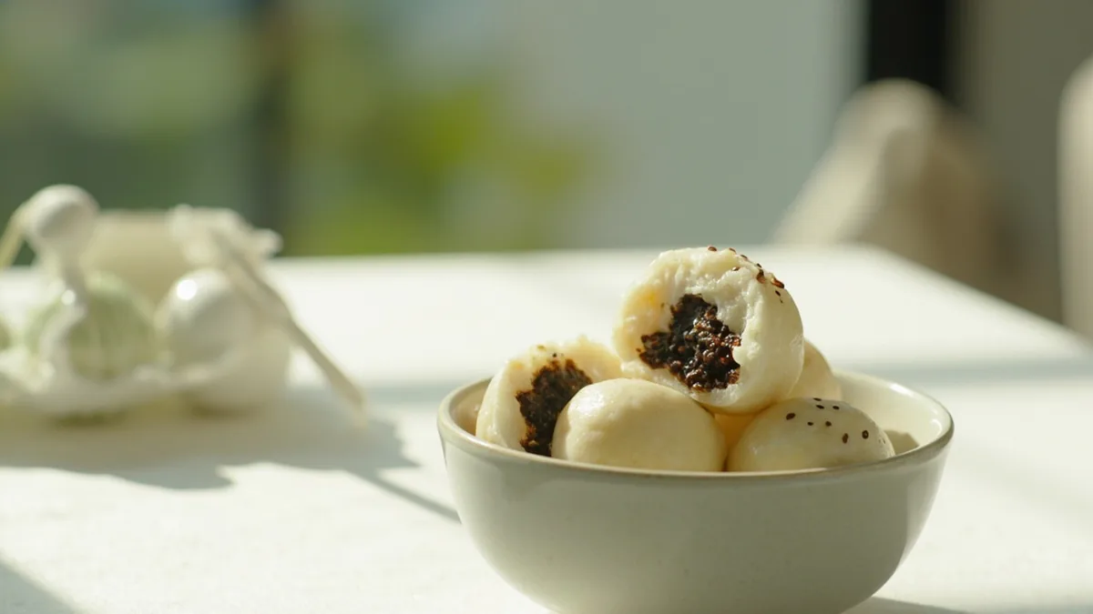 Tangyuan (sweet rice balls): 汤圆