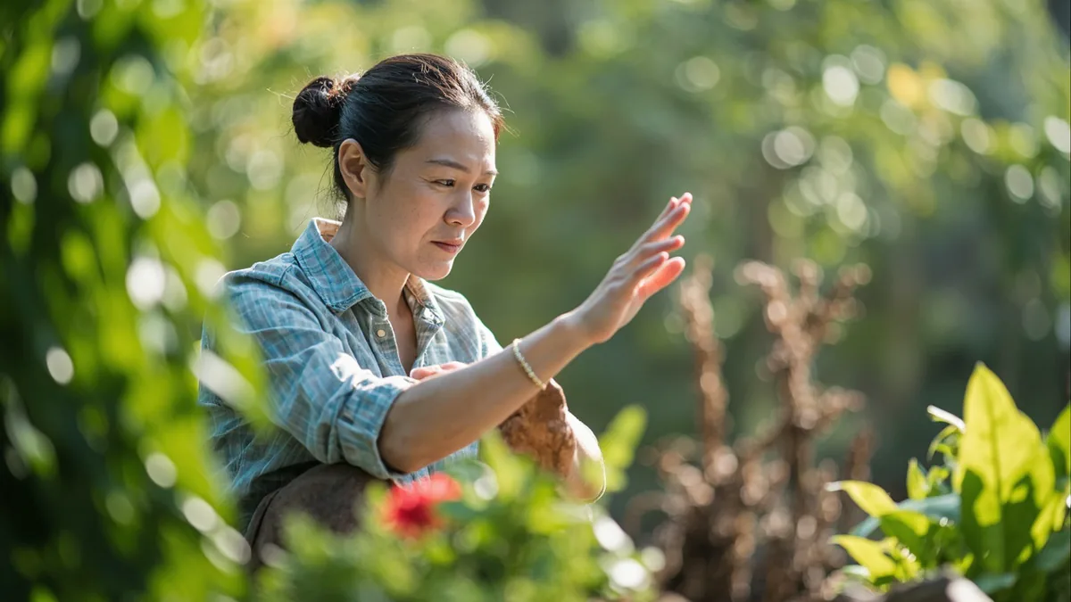 A person confidently offers help for a task they can easily do, illustrating “within one's capability” in Chinese: 力所能及 (lì suǒ néng jí)